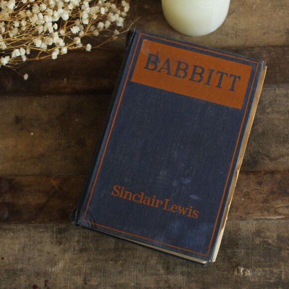 Vintage 1920s Book, "Babbitt" by Sinclair Lewis, 1922, Possible First Edition - Picture 1 of 10
